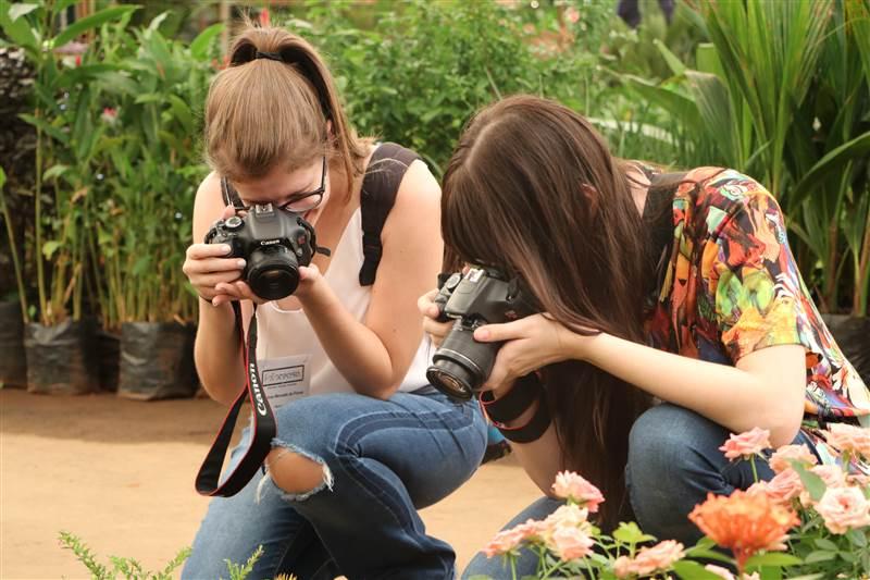 Workshop de fotografia fez parte da programação do projeto (Divulgação)