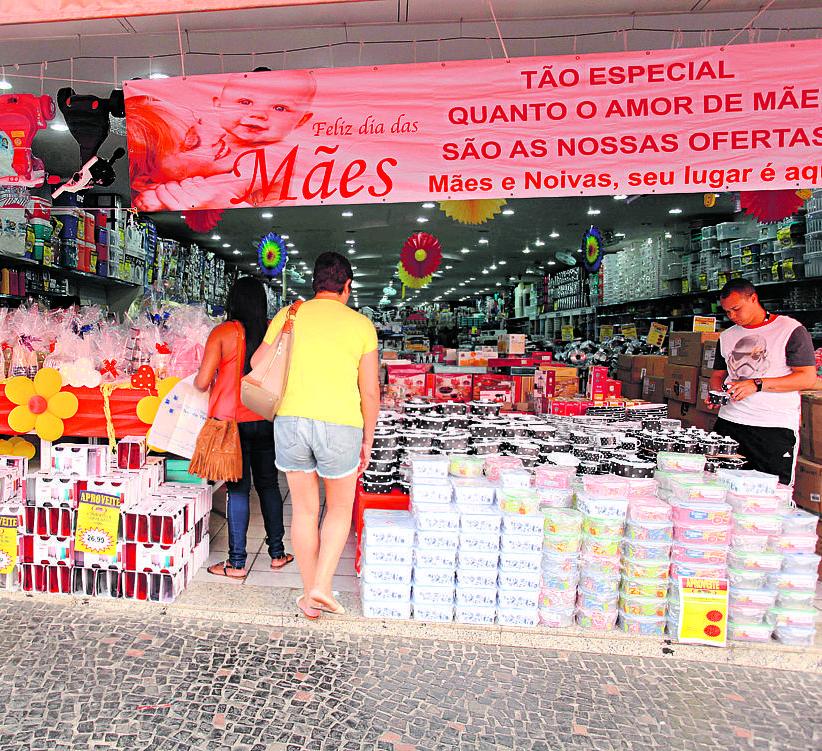 Movimento diante de loja de Campinas: entre os comerciantes, o clima ainda não é de muito otimismo (Leandro Torres/AAN)