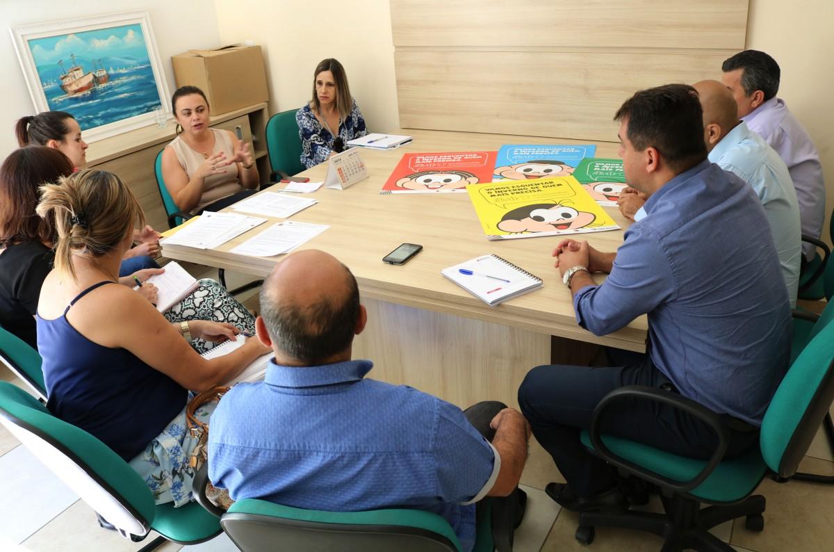 A novidade deste ano é a participação da 'Turma da Mônica', com os personagens Mônica, Magali, Cebolinha e Cascão presentes em todas as peças de divulgação da campanha (Divulgação)