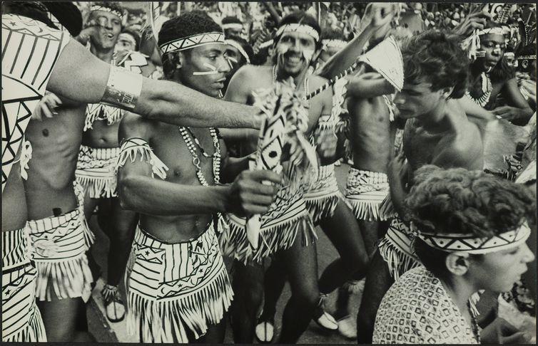 Na foto, o Bloco Cacique de Ramos (Alair Gomes/Divulgação Biblioteca Nacional)