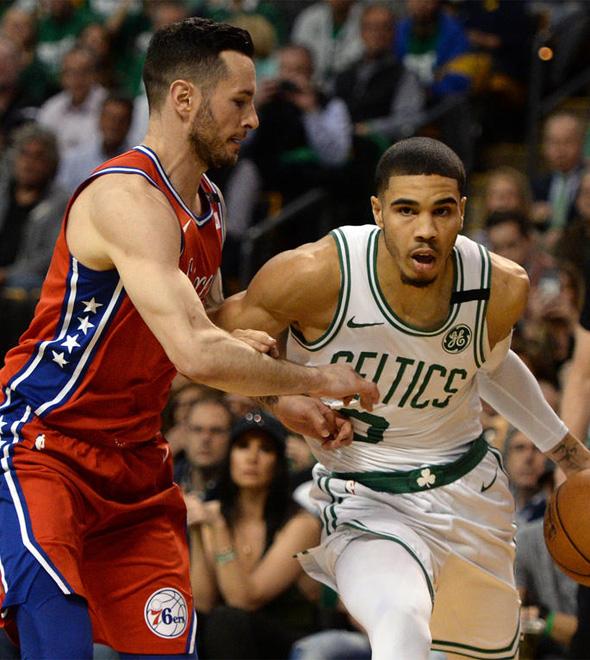 Celtics vence Philadelphia 76ers e abre vantagem nos playoffs da NBA (AFP)