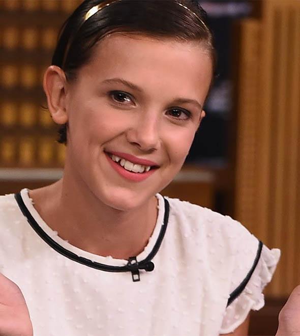 A lista deste ano não tem brasileiros. (Divulgação Millie Bobby Brown)