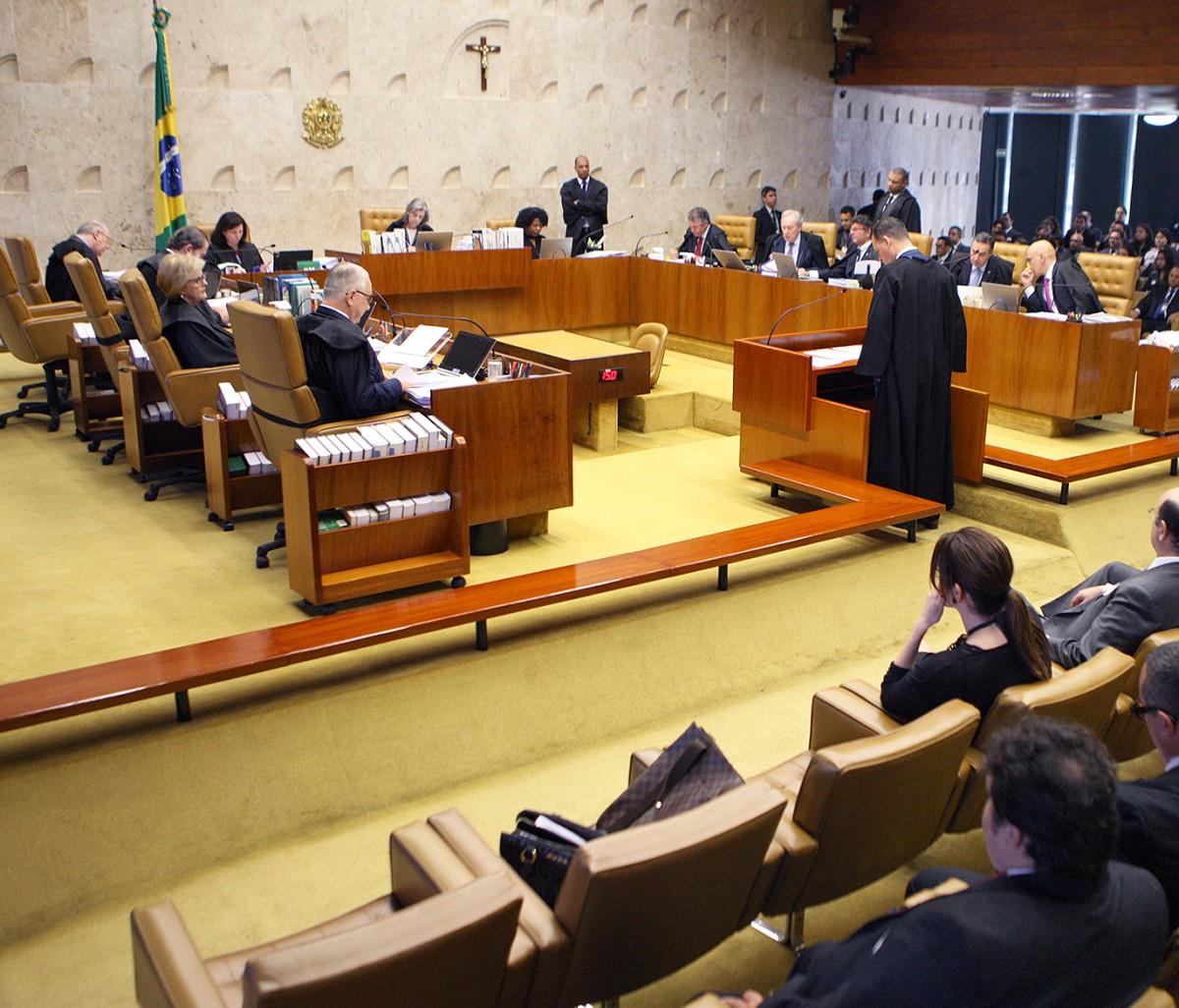 Sessão plenária do STF para julgar o habeas corpus do ex-ministro Antonio Palocci  (Nelson Jr./SCO/STF)
