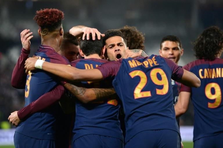PSG quer garantir título francês neste fim de semana (AFP)