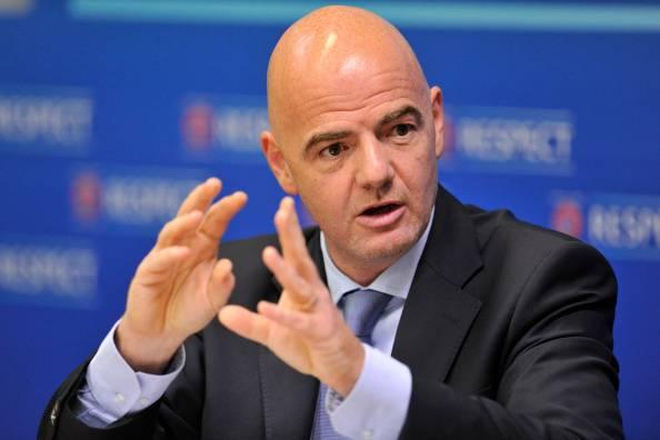 Presidente da Fifa elogia proposta da Conmebol de ter 48 seleções na Copa de 2022 (AFP)