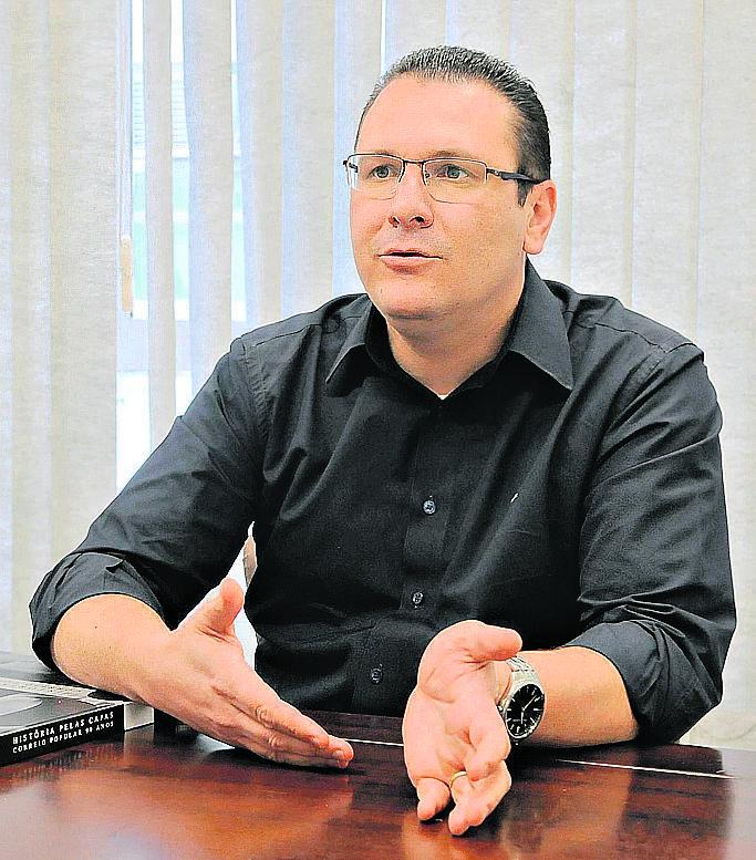 O vereador Rafa Zimbaldi, presidente da Câmara: troca de legenda (Guilherme Gongra/AAN)