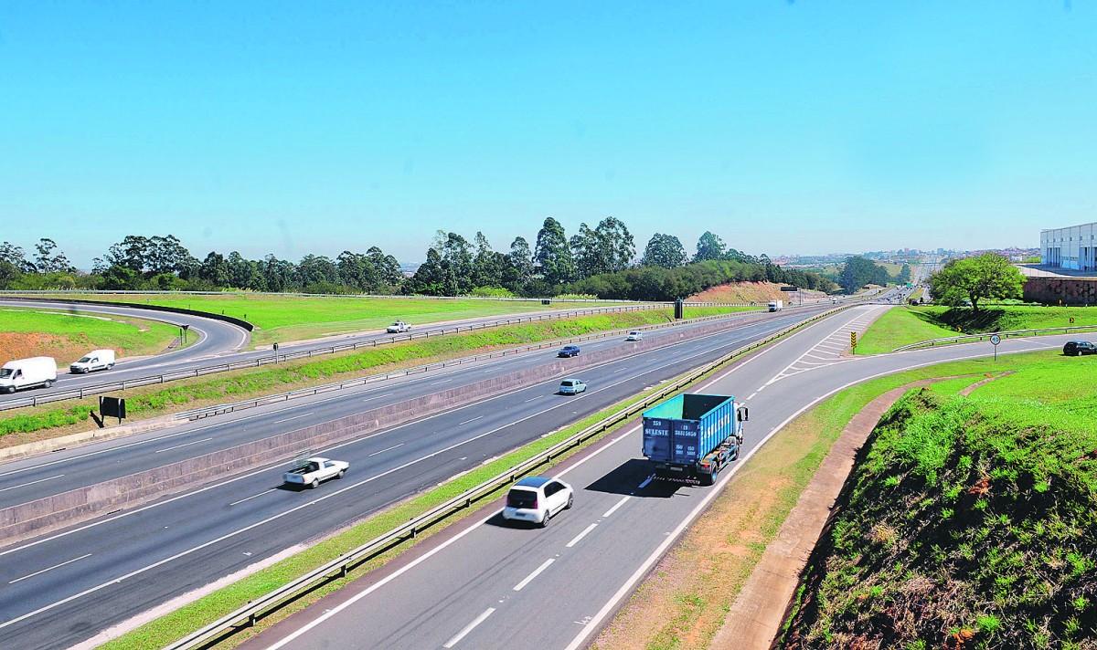 Rodovia Anhanguera: no período, circularam pelo complexo, entre saída e chegada à Capital do Estado, aproximadamente 735 mil veículos (Matheus Pereira/Especial para AAN)