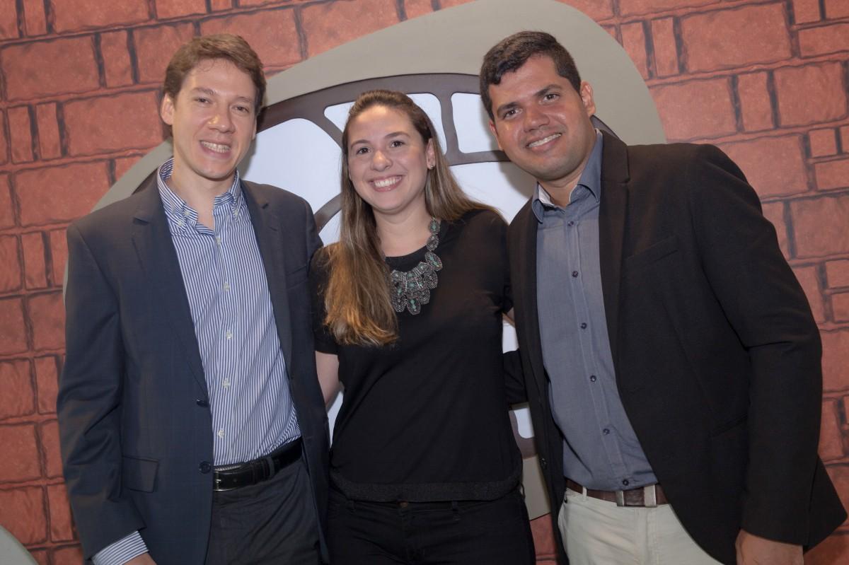 Vinicius Molina, Renata Albuquerque e Antonio Eloy (Paulo FLeury/Especial para a AAN)