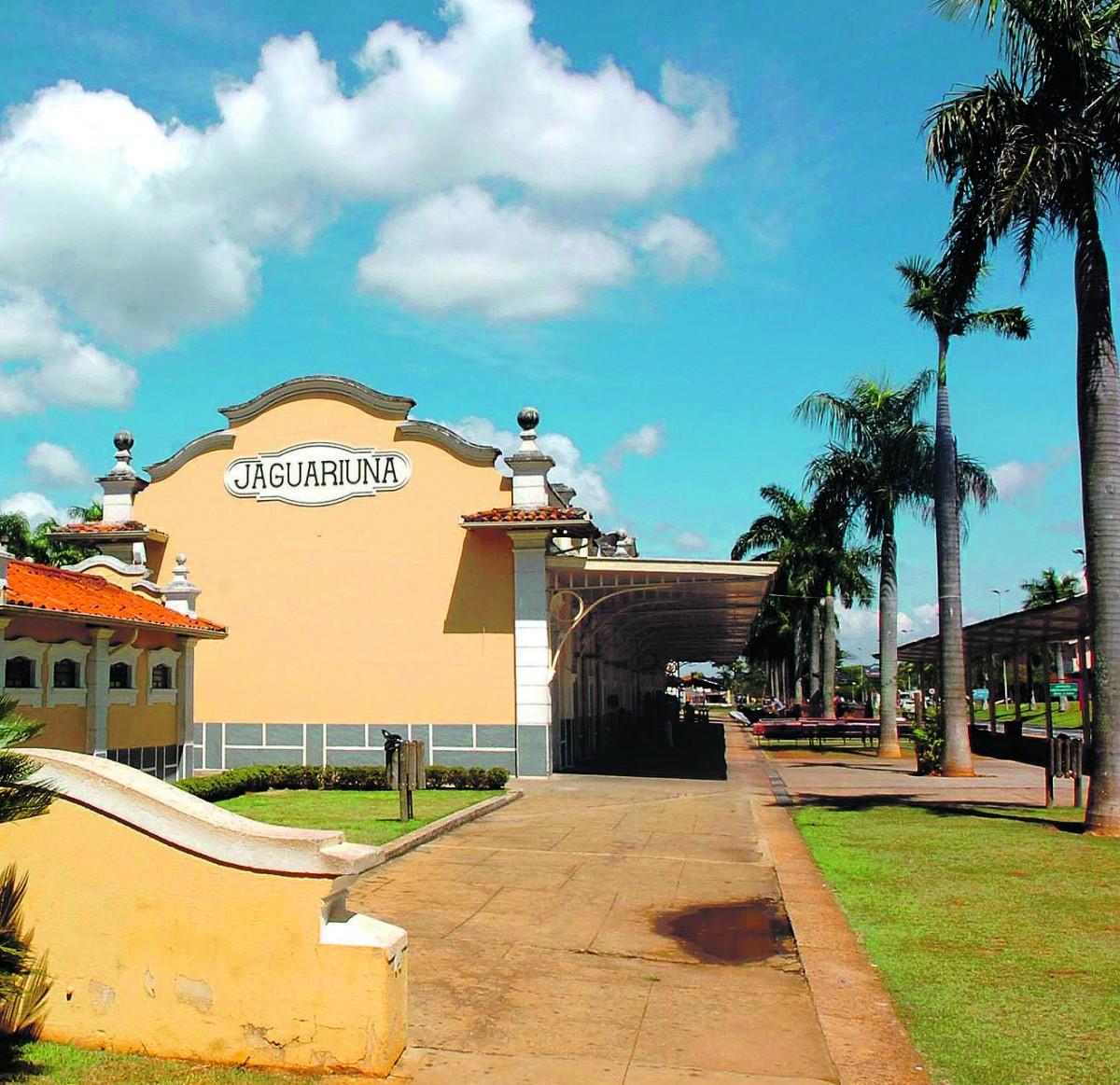 Estação Cultural, em Jaguariúna, patrimônio da cidade e referência para o turismo regional com o passeio da maria-fumaça: clima tranquilo (DOMINIQUE TORQUATO)