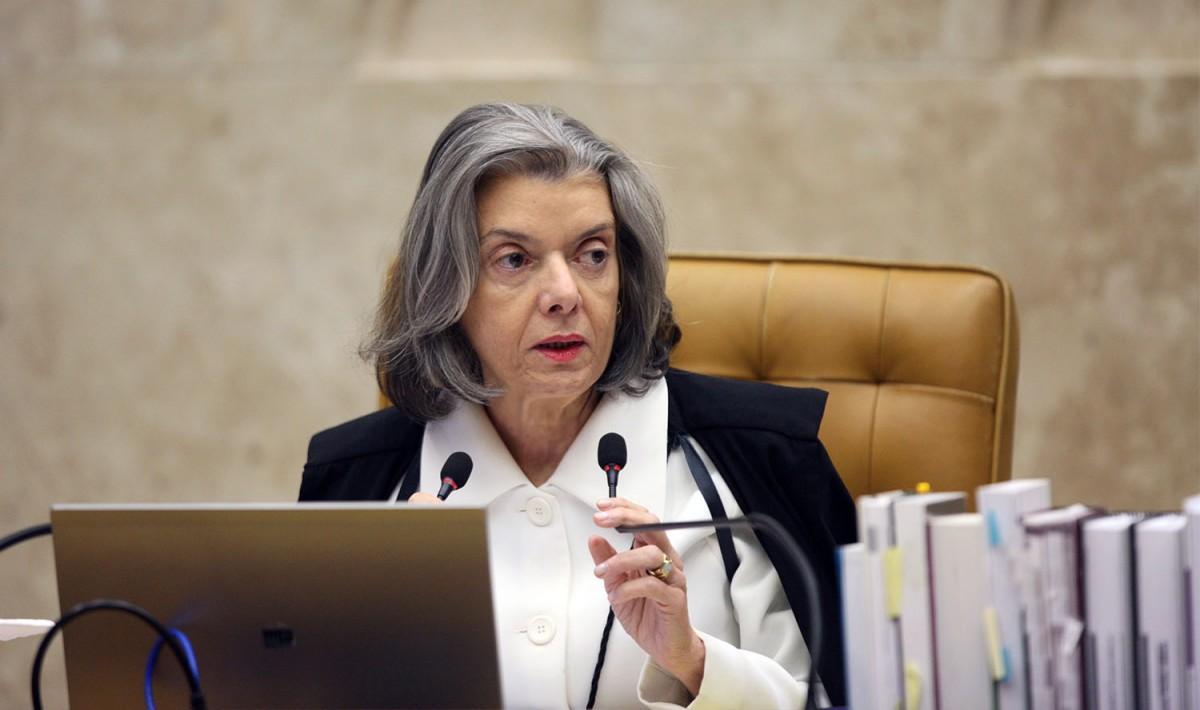 Ao anunciar a data da análise do habeas corpus de Lula para amanhã, a ministra errou o número do processo (Nelson Jr./SCO/STF)