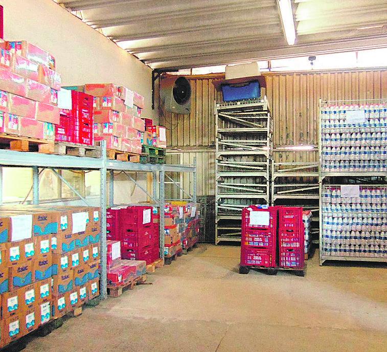 Dentro da Ceasa: unidade atende aproximadamente 100 entidades assistenciais cadastradas, que beneficiam 30 mil pessoas (Divulgação)