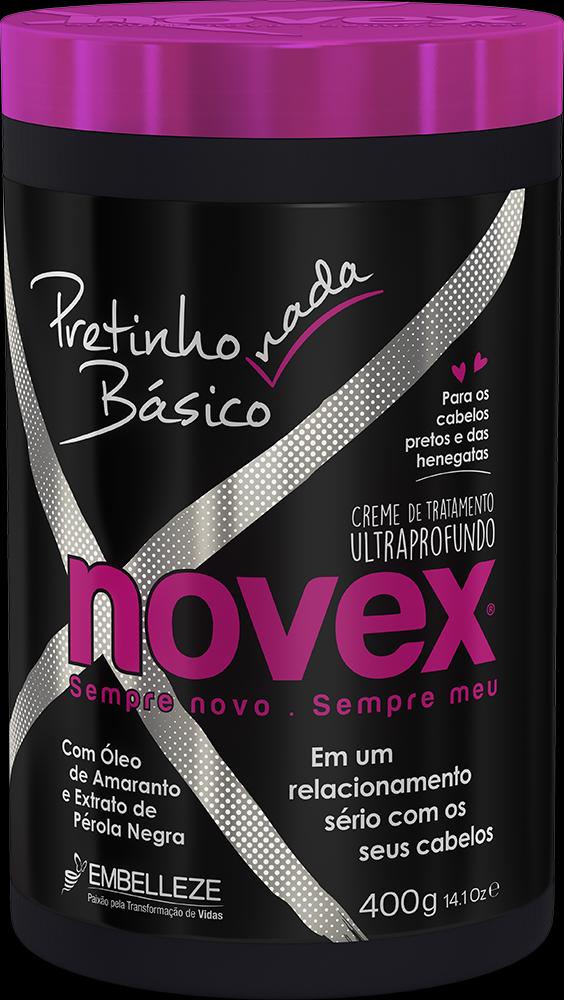 Tratamento ultraprofundo Novex Pretinho Nada Básico da Embelleze (Divulgação )