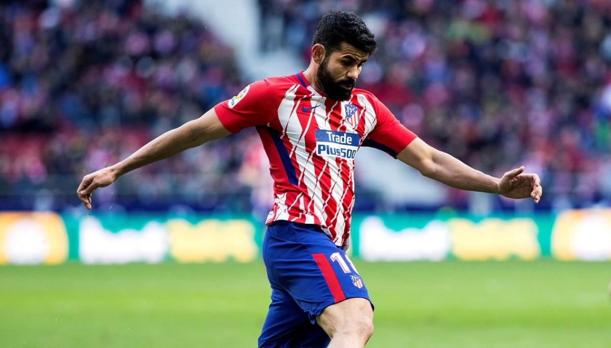 Atlético de Madrid foi à Rússia e não teve dificuldades para garantir vaga nas quartas de final da Liga Europa com uma goleada por 5 a 1 sobre o Lokomotiv (AFP)