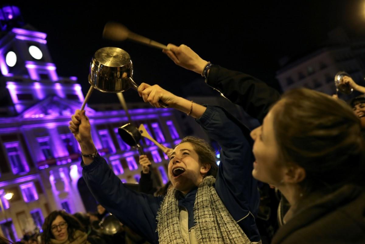 Também chamada de 8M, a Greve Internacional de Mulheres tem manifestações previstas em mais de 60 cidades brasileiras (Susana Vera/Reuters)