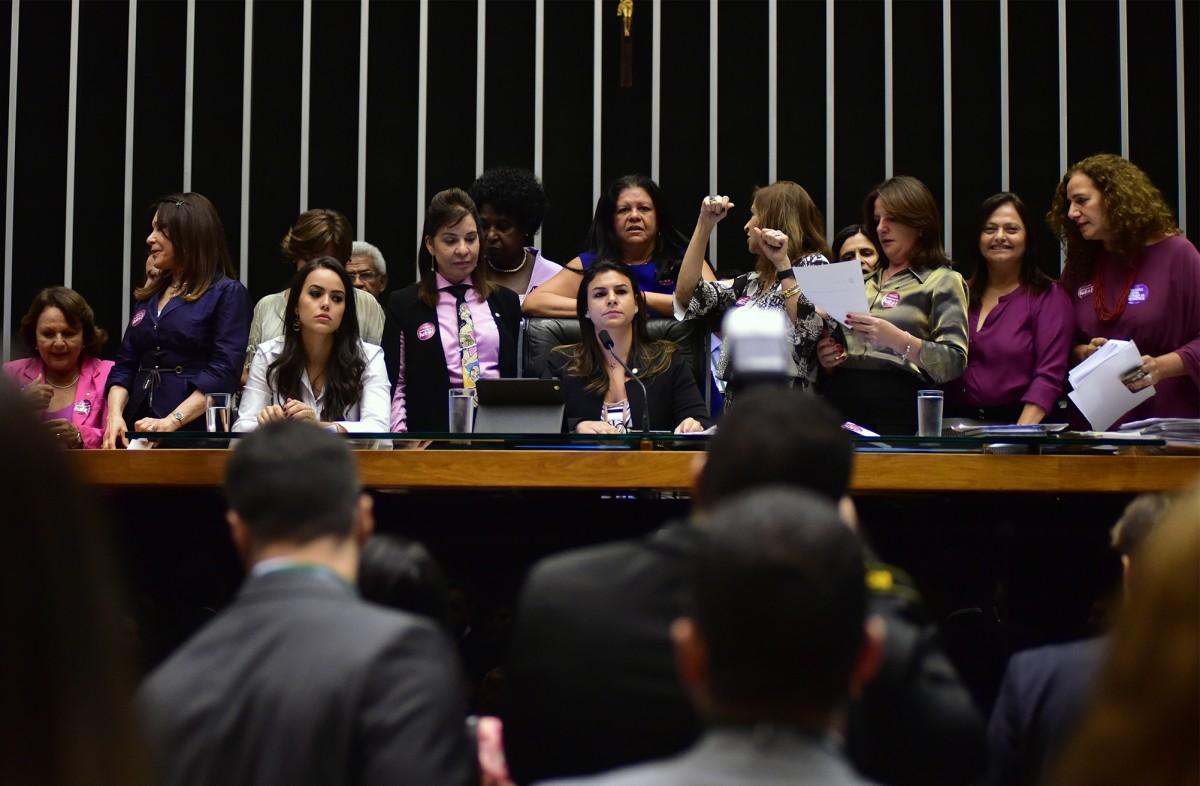 Bancada feminina define pauta que será discutida na semana do Dia Internacional da Mulher (Zeca Ribeiro)