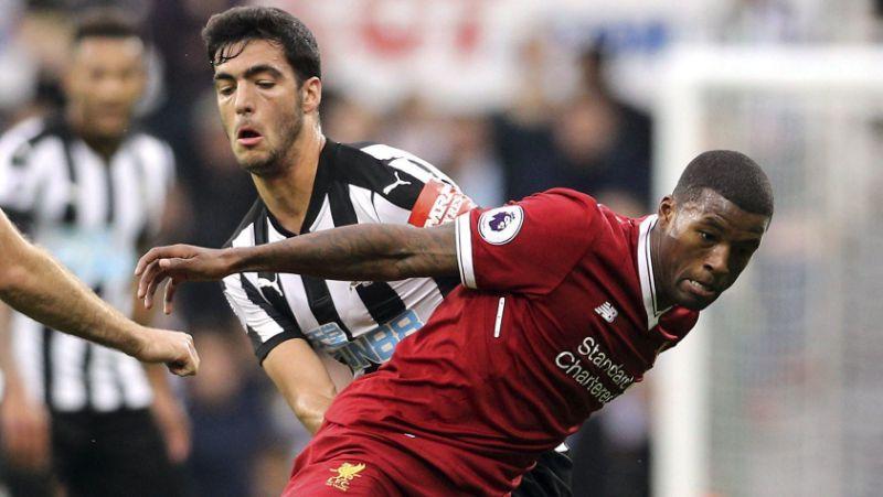 Time do técnico Jürgen Klopp derrotou o Newcastle por 2 a 0, em casa, no estádio Anfield Road, pela 28.ª rodada da competição (AFP)