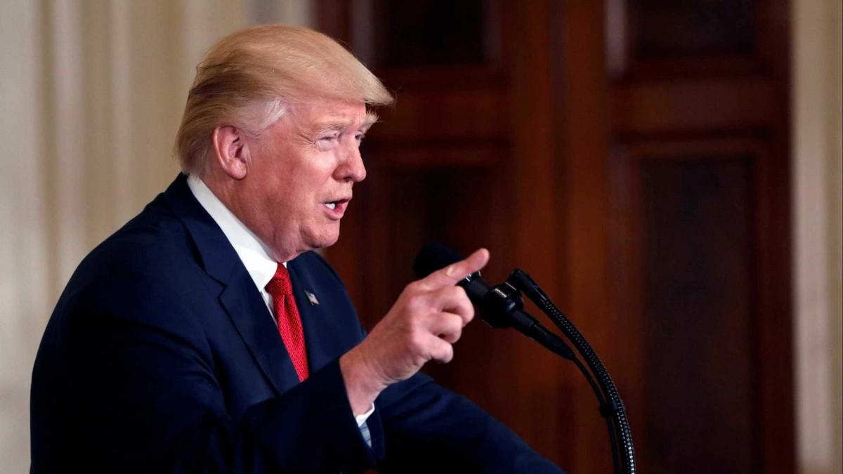 Trump, anunciou nesta sexta-feira "as mais importantes" sanções impostas à Coreia do Norte (Reprodução/Reuters)