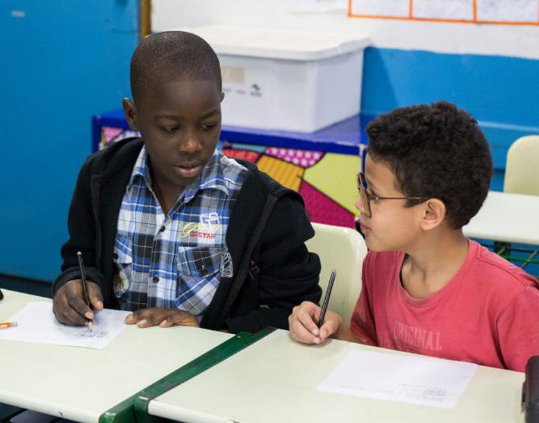 A legislação brasileira determina que estrangeiros têm direito ao acesso à educação da mesma forma que as crianças e os adolescentes brasileiros (Divulgação)
