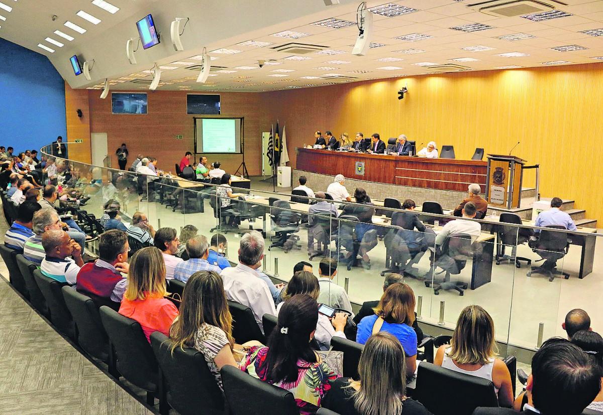 Audiência de ontem, na Câmara de Campinas: transparência de projeto de lei complementar, de autoria do Executivo, em fase de discussão (Divulgação)