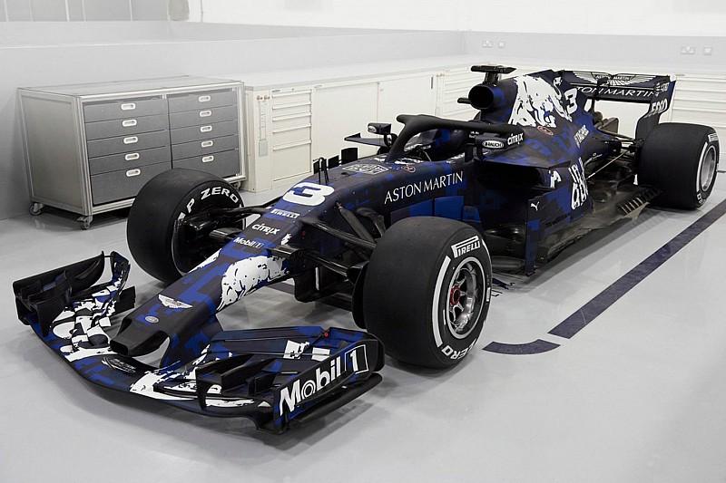 Red Bull lançou oficialmente nesta segunda-feira o seu novo carro para a temporada deste ano da Fórmula 1 (Divulgação)