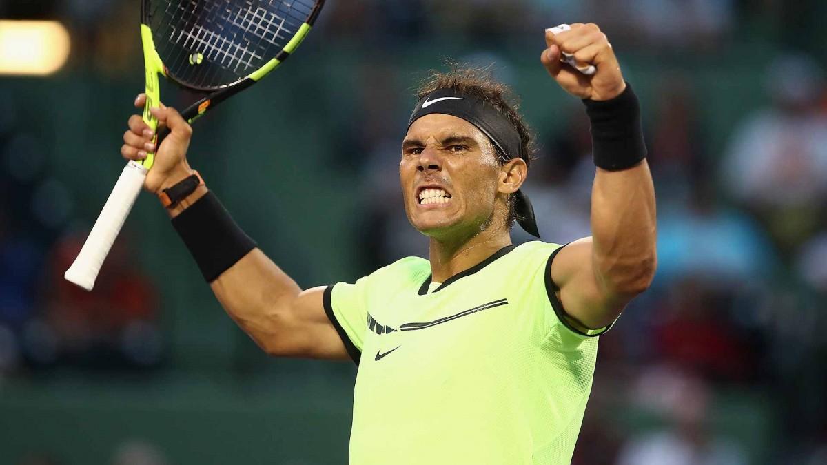 Segundo o diário esportivo Marca, Nadal foi escolhido porque "representa muitos dos valores" do Real Madrid e porque "é possivelmente o madridista mais universal" do mundo (AFP)
