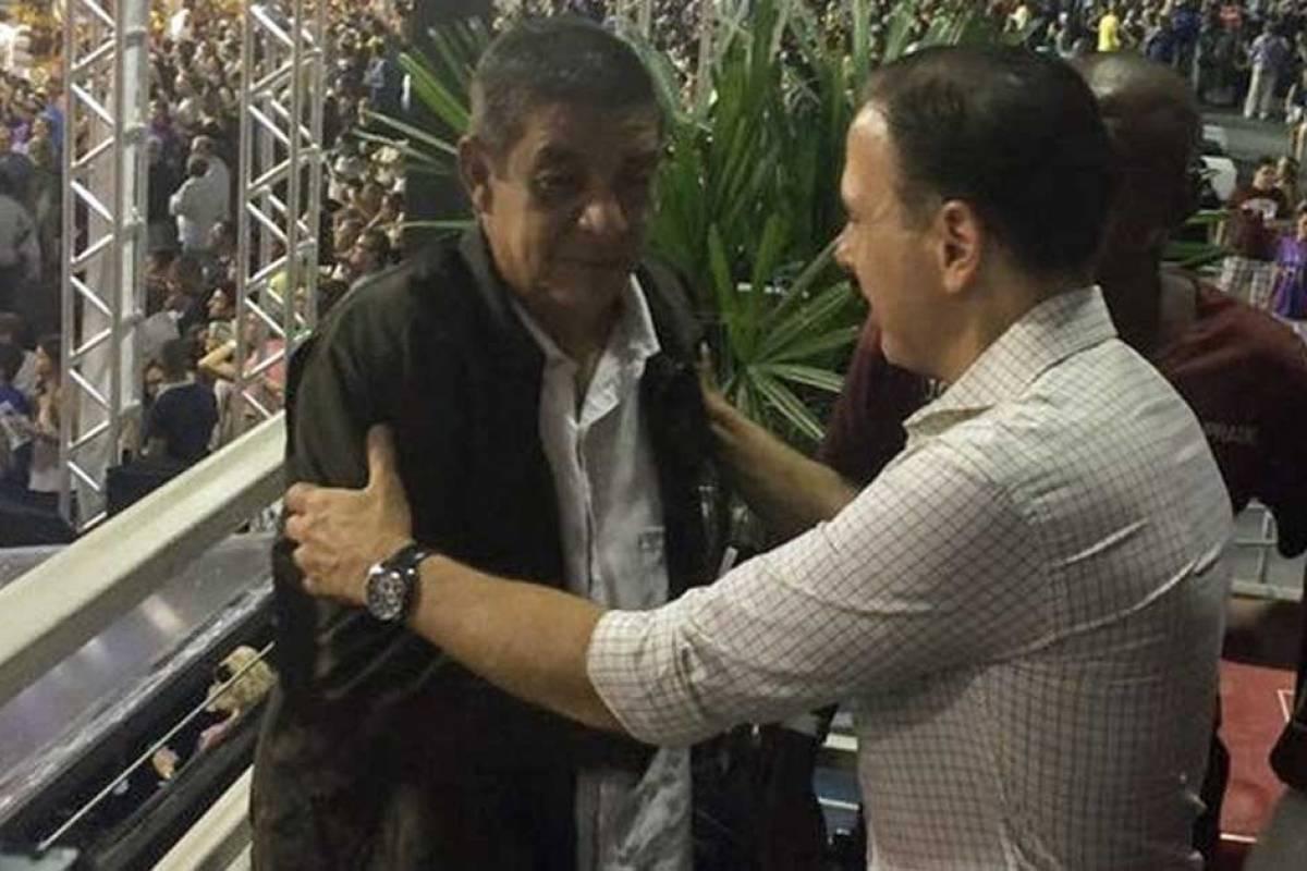 Zeca Pagodinho vira meme ao encontrar Doria. (Divulgação)