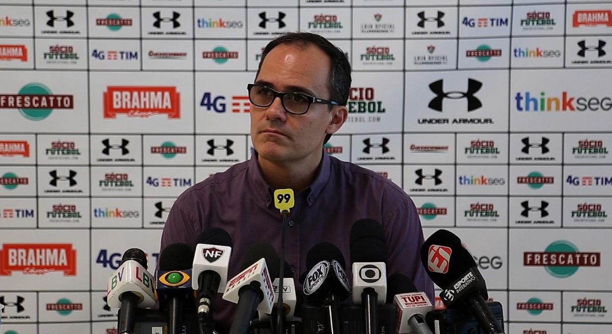 Menos de 24 horas antes de o Fluminense estrear na Copa do Brasil contra a Caldense, o clube viu a sua crise se acentuar na noite desta terça (Divulgação)
