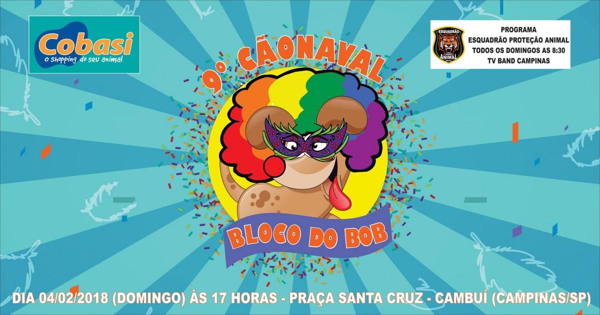 Carnaval para cachorros acontece domingo. (Divulgação)