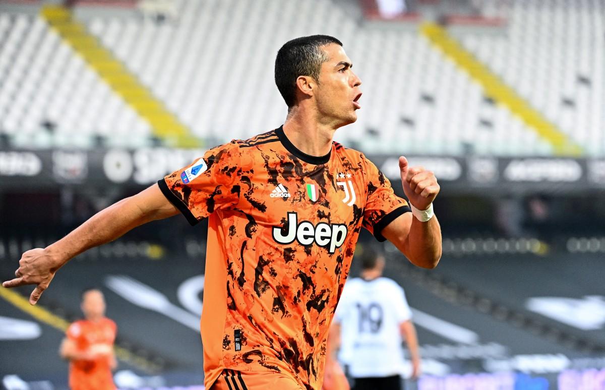 Cristiano Ronaldo marcou duas vezes no retorno a Juventus (AFP)