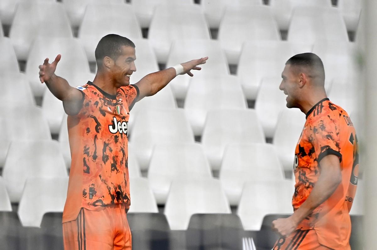 Cristiano Ronaldo marcou duas vezes na vitória da Juventus diante do Spezia (AFP)
