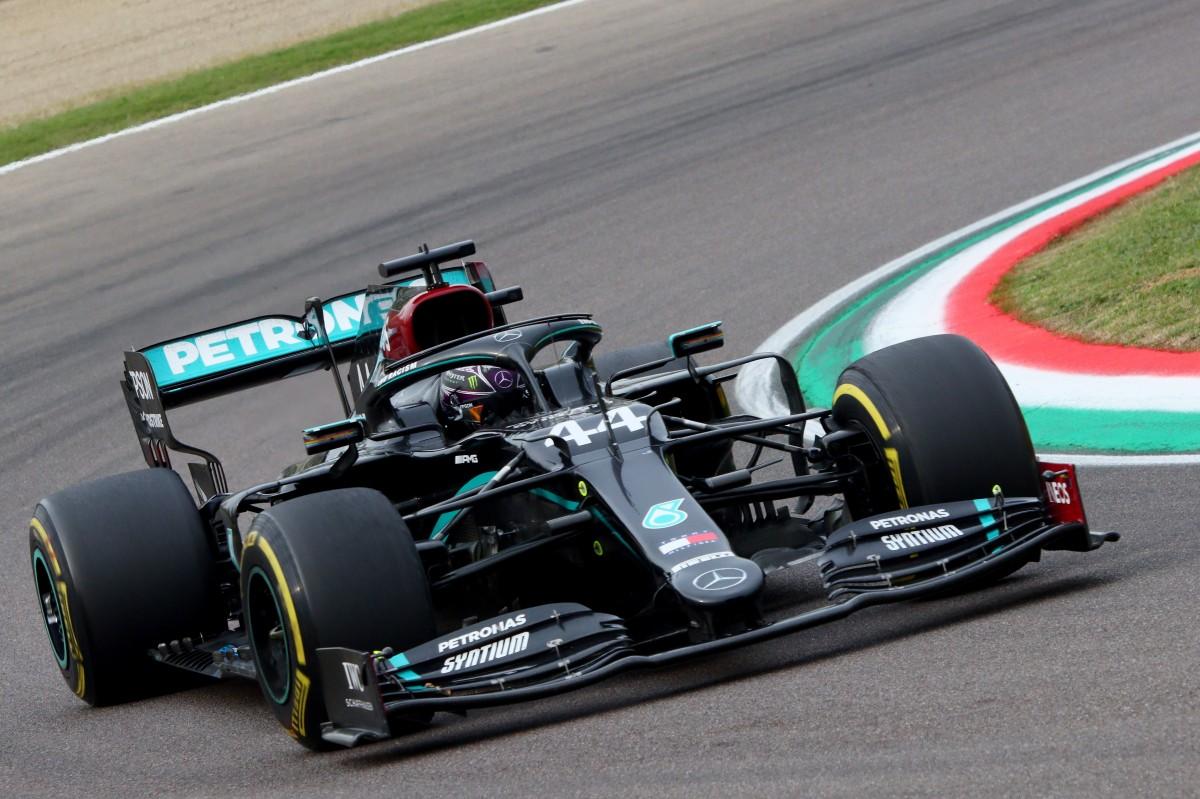 Lewis Hamilton venceu o GP da Emilia-Romagna (AFP)