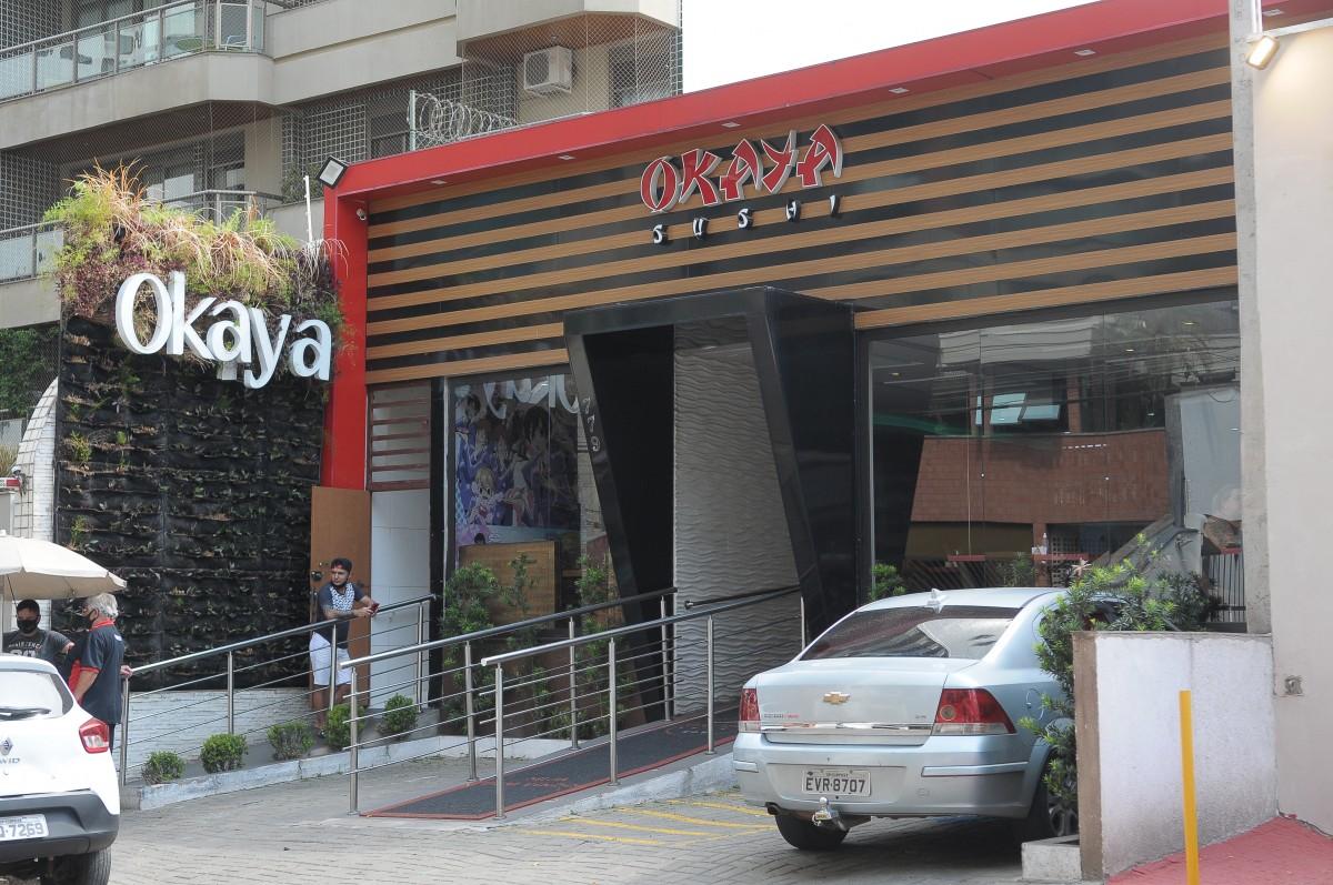 O Okaya Sushi apresenta ambiente sofisticado para receber os apaixonados pela culinária oriental (Matheus Pereira/AAN                )