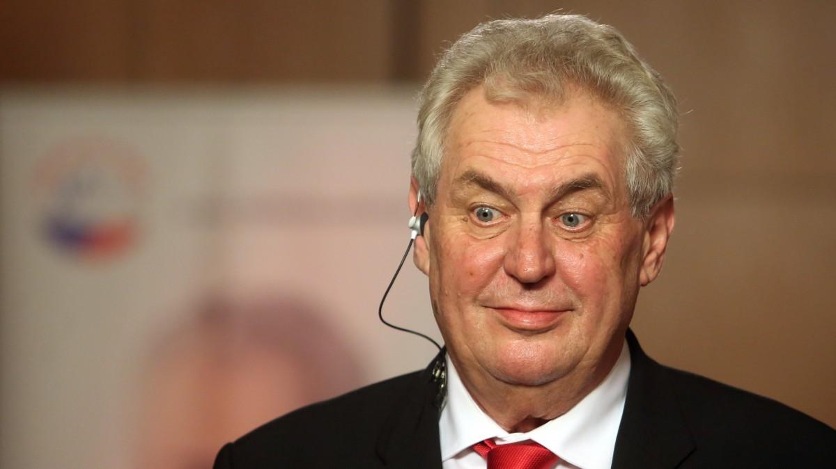 Milos Zeman é reeleito presidente da República Tcheca (Divulgação)