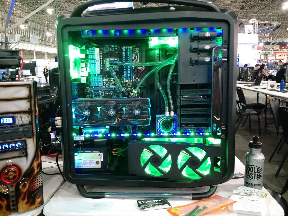 11ª Campus Party Brasil, no Pavilhão de Exposições do Anhembi, em São Paulo. (Divulgação)