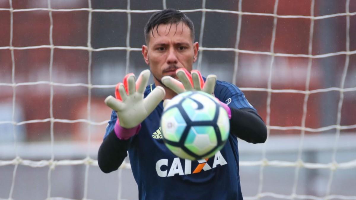 Após exames, Diego Alves é liberado para treinar normalmente no Flamengor
 (Reprodução)