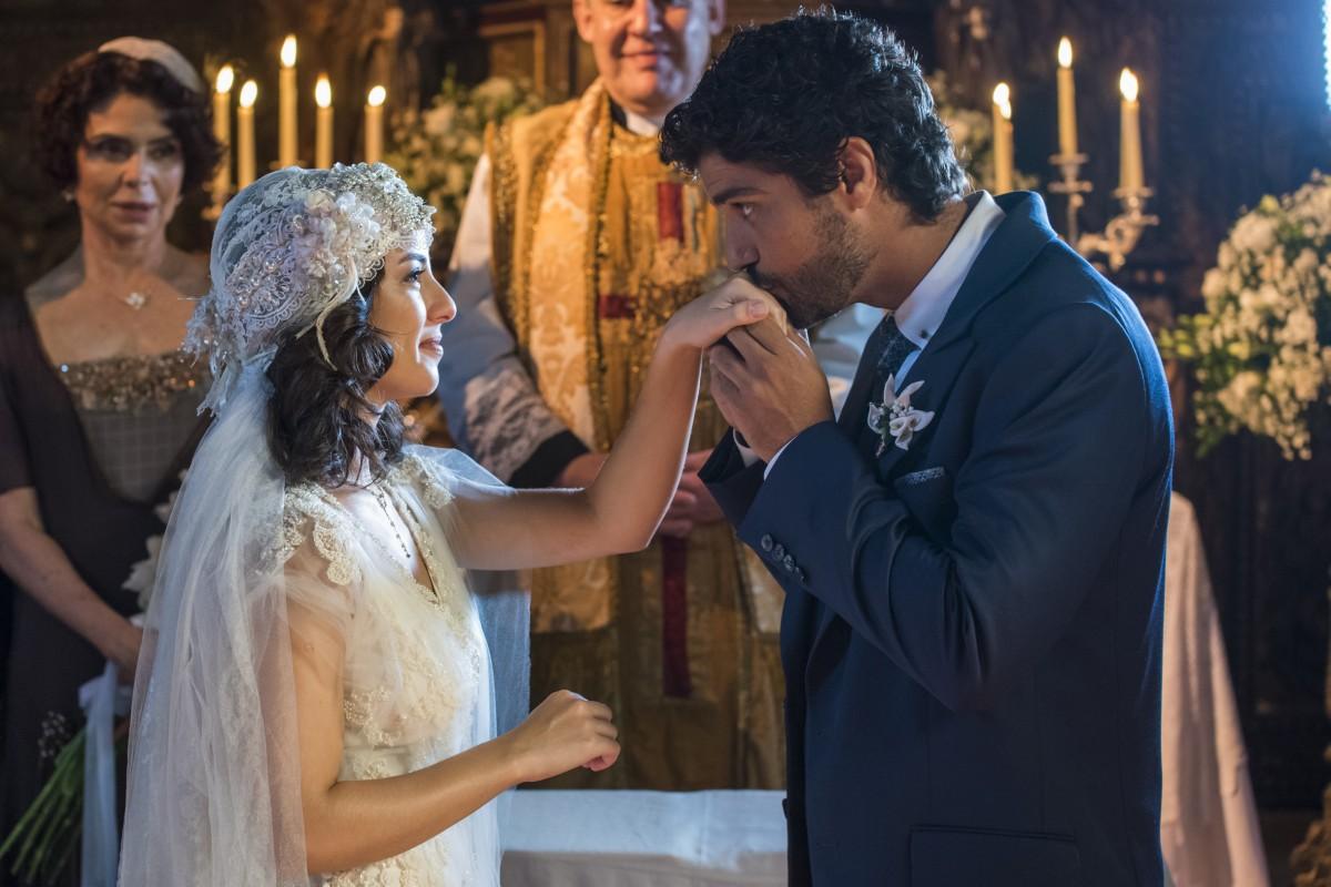 Novela Tempo de Amar inspira véus e mantilhas para moças que vão dizer o 'sim' em clima clássicor
 (Divulgação)
