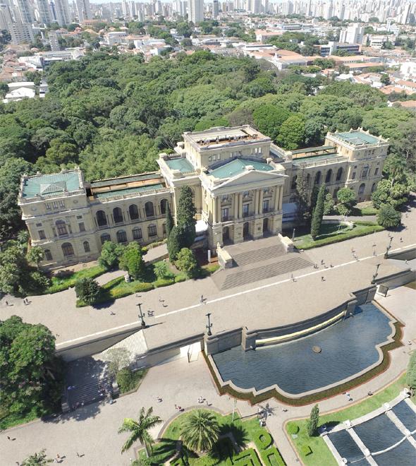 No Museu do Ipiranga, rachaduras e isolamento (Divulgação)