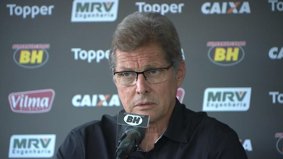 Menos de 48 horas após se envolver em polêmica com um jornalista em entrevista coletiva depois do empate com o Atlético Acreano pela Copa do Brasil, ele foi demitido pelo presidente Sérgio Sette Câmara (Reprodução)