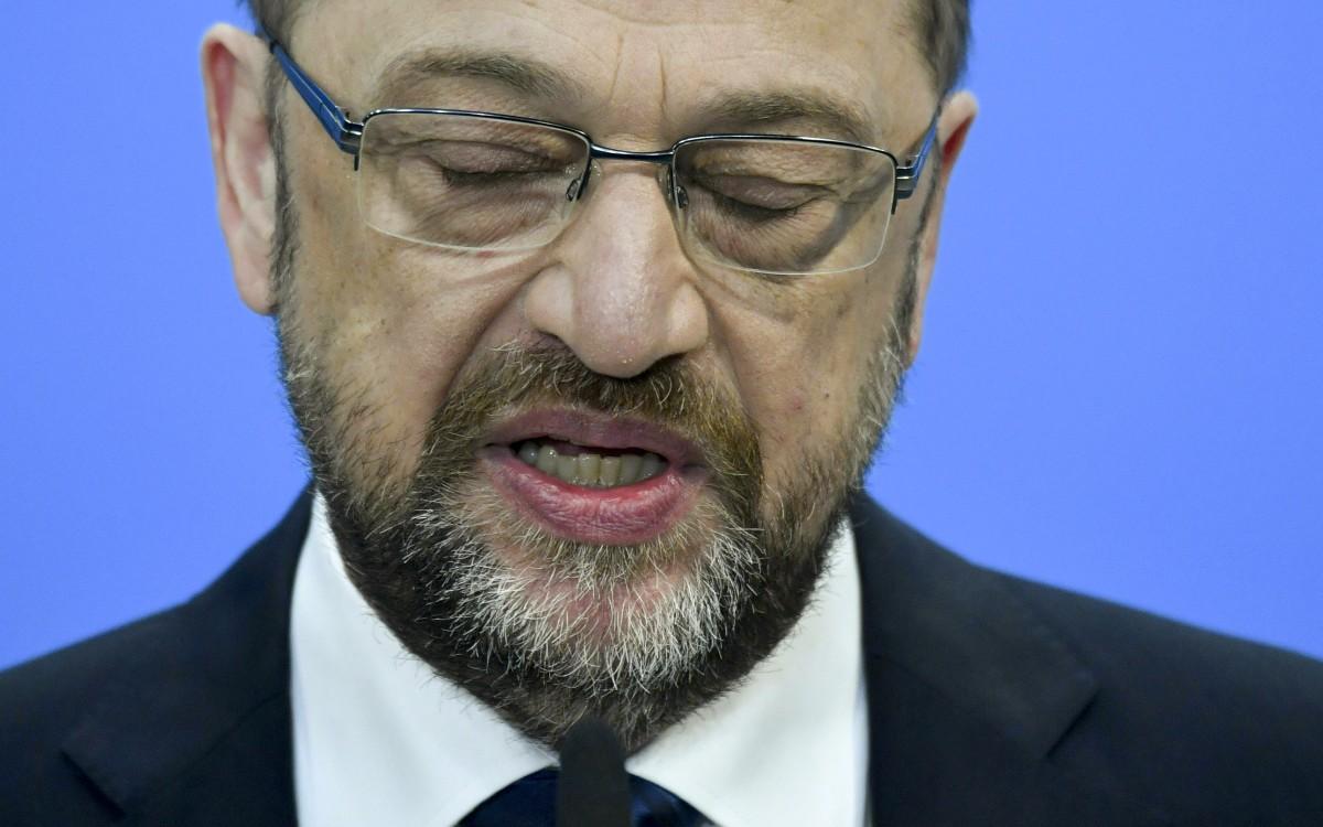 Martin Schulz desiste de ser chefe de diplomacia. (Divulgação)