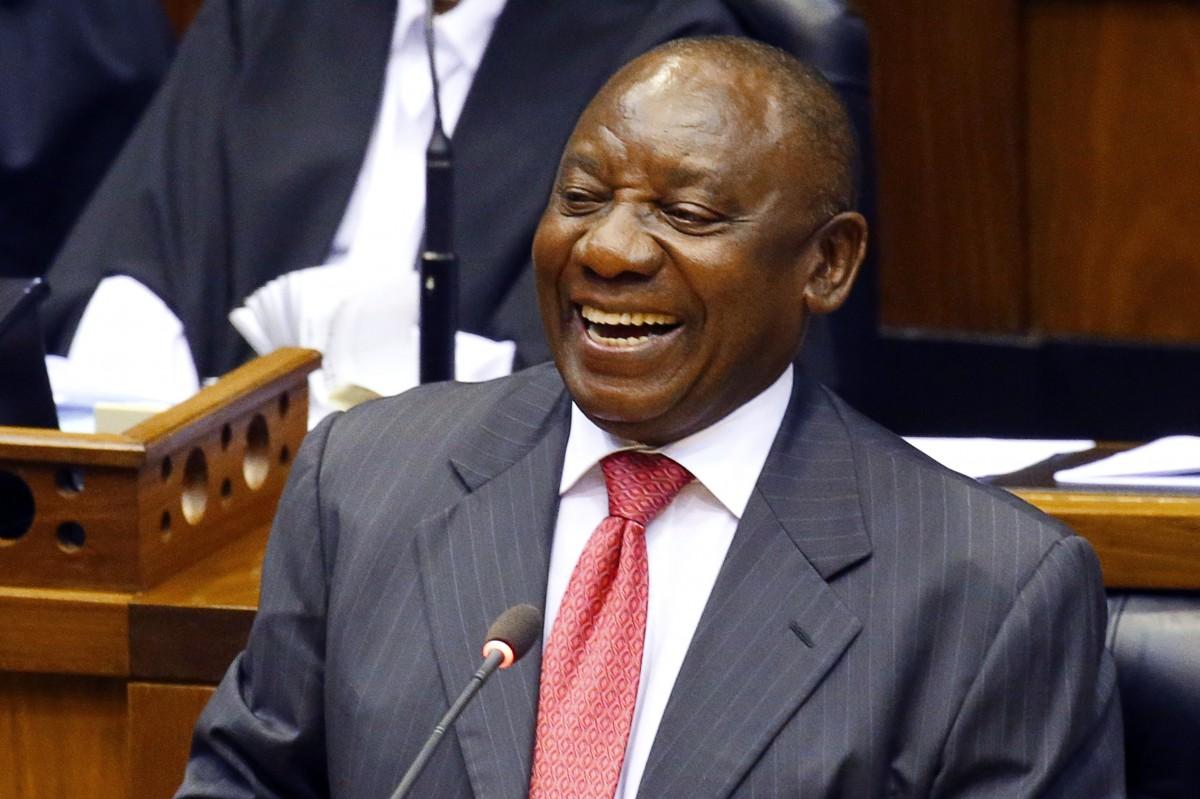 Cyril Ramaphosa assume presidência da África do Sul. (Divulgação)