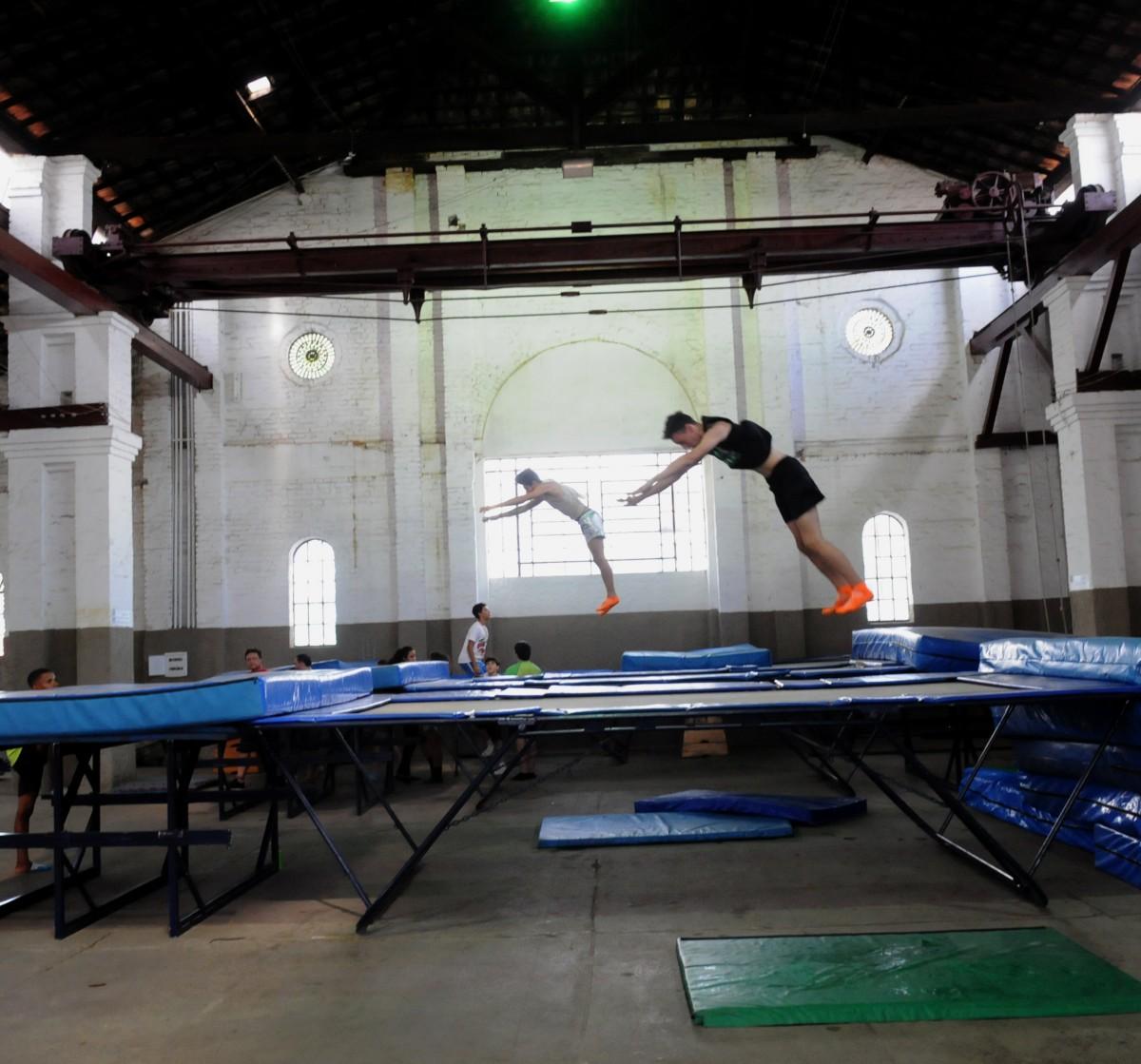 O Barracão, pronto para receber eventos culturais e esportivos: campineiros ganham mais um espaço para o lazer dentro da Estação Cultura (Dominique Torquato/AAN)