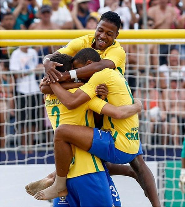 Com este resultado, os brasileiros somaram seis pontos e lideram o Grupo B da competição continental (DGW)