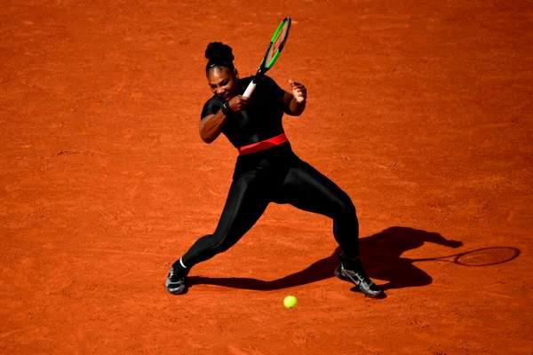 A peça foi desenvolvida com uma tecnologia especial para ajudar a circulação, uma vez que Serena teve complicações no parto de sua filha (AFP)