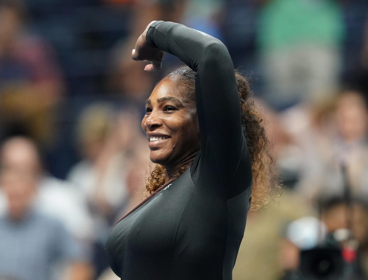 No ano passado, Serena ficou fora do US Open porque estava grávida de sua primeira filha (AFP)