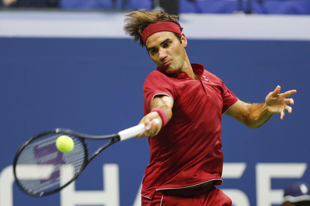 Roger Federer manteve a escrita de nunca perder na estreia no Grand Slam disputado em Nova York (AFP)