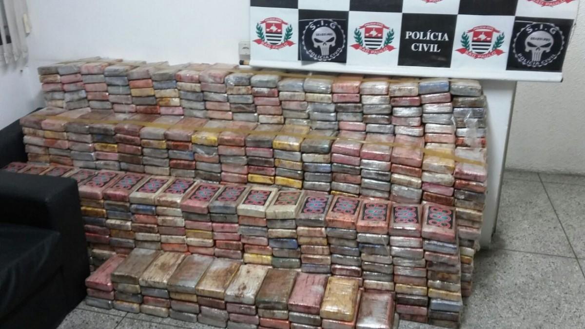 Receita apreende no Porto de Santos a maior carga de cocaína do ano. (Divulgação)