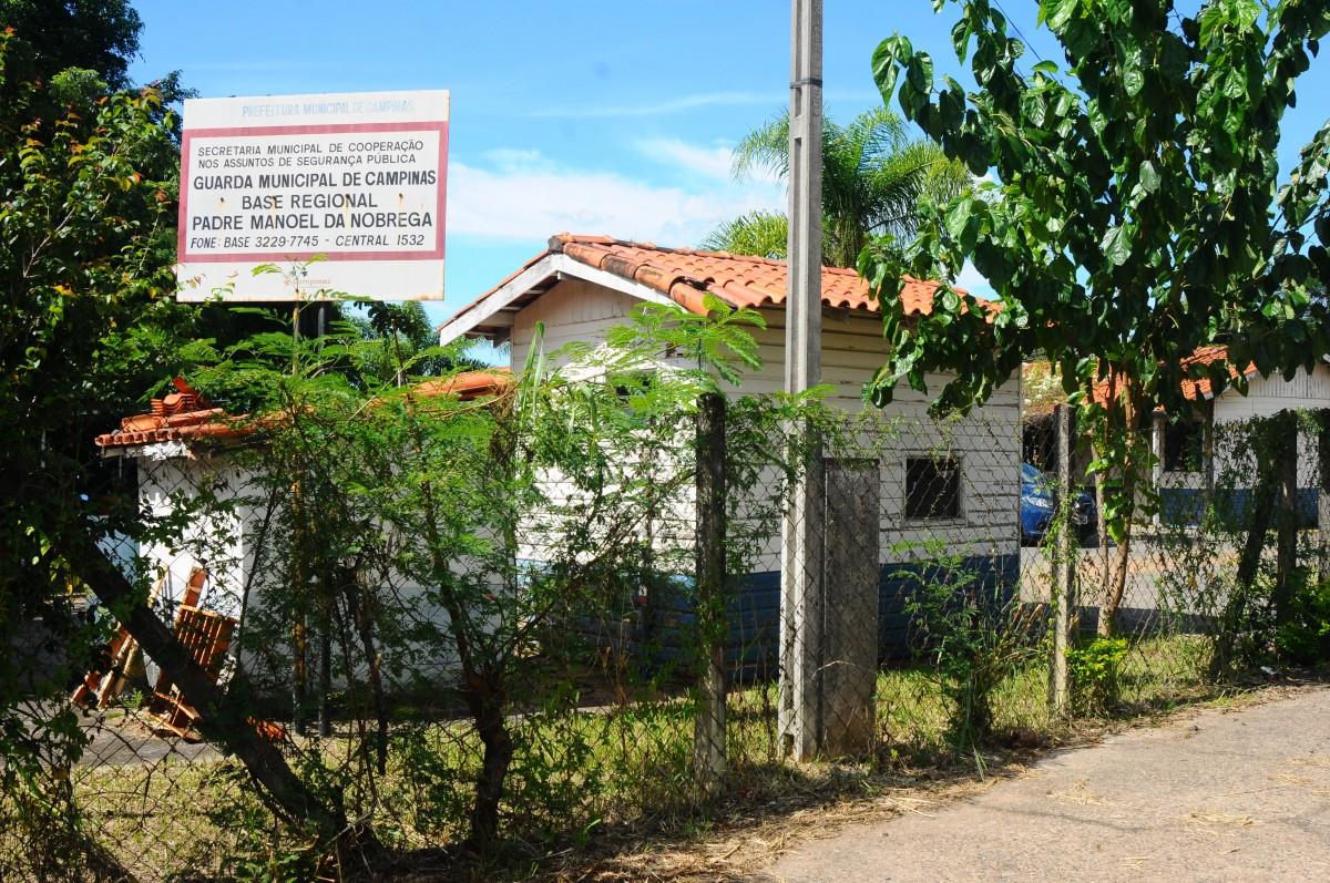 Base da GM na Vila Padre Manoel da Nóbrega, que já tem data para ser desativada: estrutura era precáriar
 (Cedoc/RAC)