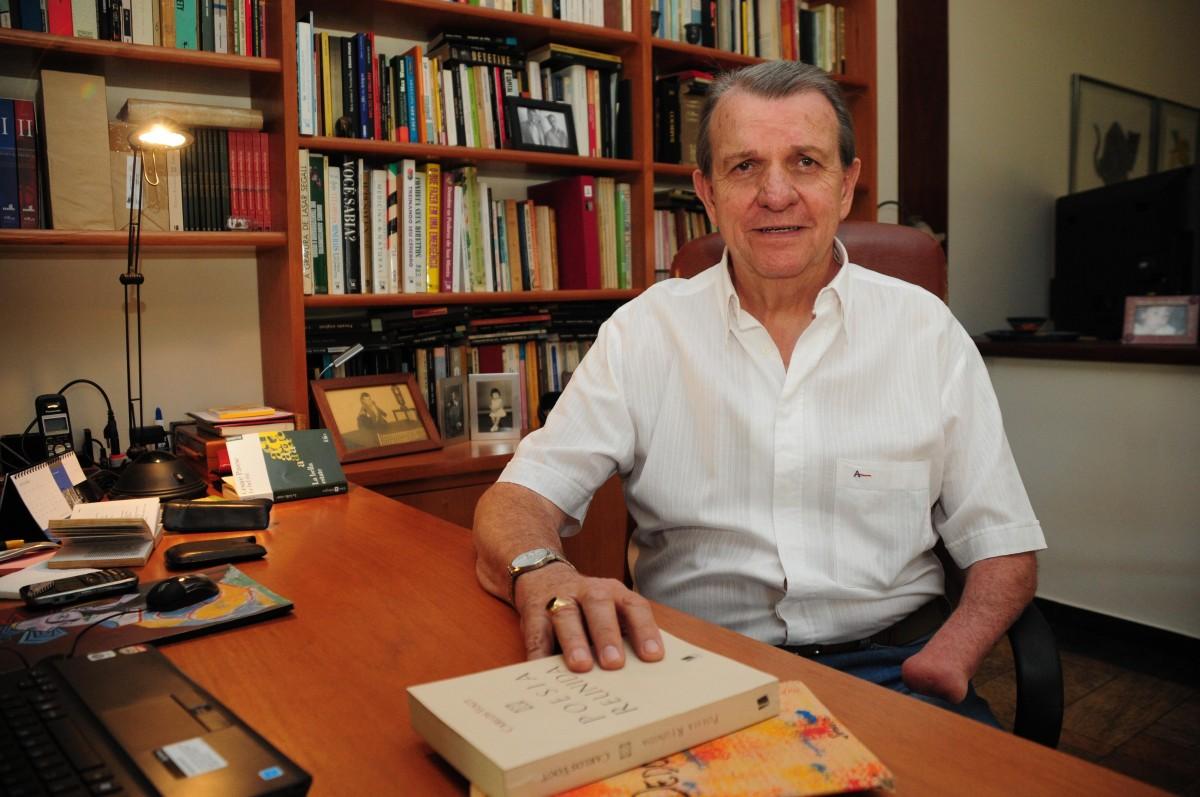 Carlos Vogt será o presidente do Conselho Científico-Cultural do Idea r
 (Cedoc/RAC)