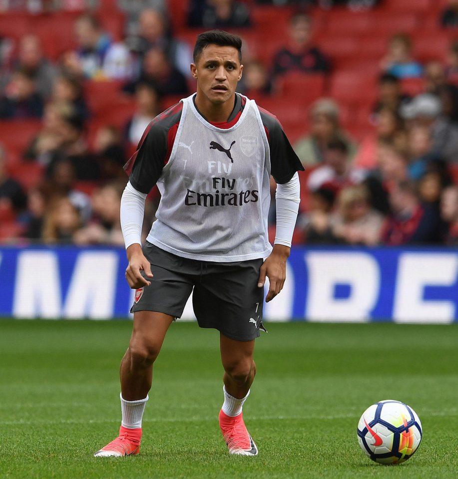 Sánchez é confirmado como desfalque do Arsenal (Divulgação)