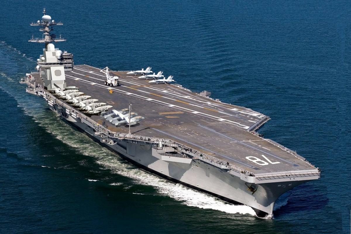 USS Gerald Ford (AFP)